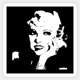 Mae West Sticker